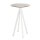 Infinity - Bartisch weißes Gestell + Moonstone HPL-Platte Ø70 cm 1 Stück