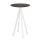 Infinity - Bartisch weißes Gestell + Riverwashed Holz HPL-Platte Ø70 cm 1 Stück