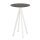 Infinity - Bartisch weißes Gestell + Galaxy-Marmor HPL-Platte Ø70 cm 1 Stück