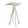 Infinity - Bartisch sandfarbenes Gestell + Moonstone HPL-Platte 70x70 cm 1 Stück
