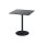 Urban - Terrassentisch schwarzes Gestell + schwarze HPL-Platte 70x70 cm 1 Stück