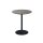 Urban - Terrassentisch schwarzes Gestell + Galaxy-Marmor HPL-Platte Ø70 cm 1 Stück