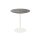 Urban - Terrassentisch weißes Gestell + Galaxy-Marmor HPL-Platte Ø70 cm 1 Stück