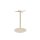Urban - Terrassentisch sandfarbenes Gestell + Galaxy-Marmor HPL-Platte 70x70 cm 1 Stück