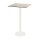 Urban - Bartisch weißes Gestell + Moonstone HPL-Platte 70x70 cm 1 Stück
