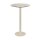 Urban - Bartisch sandfarbenes Gestell + Moonstone HPL-Platte Ø70 cm 1 Stück