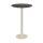 Urban - Bartisch sandfarbenes Gestell + Riverwashed Holz HPL-Platte Ø70 cm 1 Stück