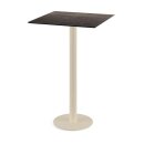 Urban - Bartisch sandfarbenes Gestell + Riverwashed Holz...