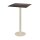 Urban - Bartisch sandfarbenes Gestell + Riverwashed Holz HPL-Platte 70x70 cm 1 Stück