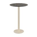 Urban - Bartisch sandfarbenes Gestell + Galaxy-Marmor...