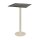 Urban - Bartisch sandfarbenes Gestell + Galaxy-Marmor HPL-Platte 70x70 cm 1 Stück