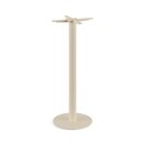 Urban - Bartisch sandfarbenes Gestell + Midnight-Marmor...