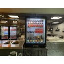 Bar-Kühlschrank mit Glastür - 128 Liter