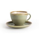 Olympia Kiln Cappuccinotassen Moos 23Cl (6 Stück) Café Tassenset