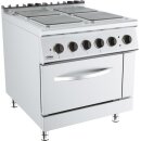 Base 900 Elektroherd 4 Platten Mit El. Backofen