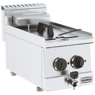 Elektro-Tischfritteuse 10L – Combisteel 230V, 3,5kW, Edelstahl, Breite 300mm