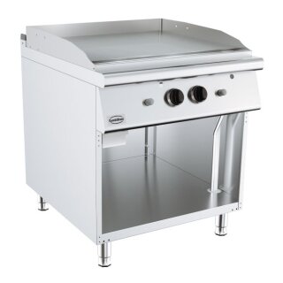 Base 900 Gas Grillplatte Chrom