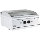 Base 700 Gas Grillplatte Chrom/Gerillt
