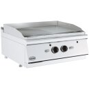 Base 700 El. Grillplatte Chrom/Gerillt