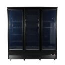 Combisteel Kühlschrank mit 3 Glastüren und Türrahmenheizung 1600 Liter