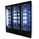 Combisteel Kühlschrank mit 3 Glastüren und Türrahmenheizung 1600 Liter