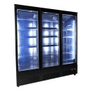 Combisteel Kühlschrank mit 3 Glastüren und Türrahmenheizung 1600 Liter