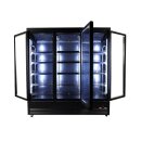 Combisteel Kühlschrank mit 3 Glastüren und Türrahmenheizung 1600 Liter