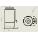 Combisteel Kaffee-Perkolator mit 1 Liter und -60 Tassen...