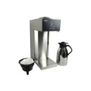 Combisteel Kaffeemaschine mit 1,8L/5min und Isolierkanne 2 Liter aus Edelstahl