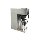 Combisteel Kaffeemaschine mit 1,8L/5min und Isolierkanne 2 Liter aus Edelstahl
