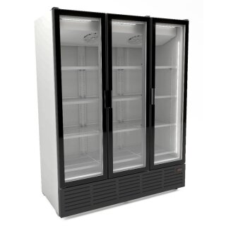 Combisteel Kühlschrank mit 3 Glastüren 8 Gitter und 1560 Liter