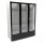 Combisteel Kühlschrank mit 3 Glastüren 8 Gitter und 1560 Liter