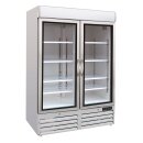 Profi Tiefkühlschrank mit Glastüren -...