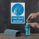 Jantex Papierhandtücher mit C-Falz und 1-lagig in blau mit 2850 Blatt
