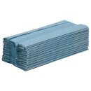 Jantex Papierhandtücher mit C-Falz und 1-lagig in blau mit 2850 Blatt