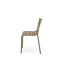 Calor Terrassenstühle Sand - 4 Stück, für Innen und Außenbreich, Polypropylen