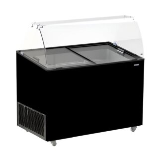 Combisteel Speiseeisvitrine 355 Liter fahrbar