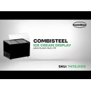 Combisteel Speiseeisvitrine 355 Liter fahrbar