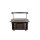 Combisteel Büfett-Theke für 3xGN3/1 aus Mahagoni/Edelstahl  1200x700x1400mm