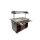 Combisteel Büfett-Theke für 3xGN3/1 aus Mahagoni/Edelstahl  1200x700x1400mm