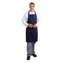 Whites Latzschürze – Marineblau, aus strapazierfähigem Polycotton