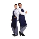 Whites Latzschürze – Marineblau, aus strapazierfähigem Polycotton
