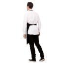 Chef Works Latzschürze Schwarz – Mit Tasche, aus strapazierfähiger Polybaumwolle