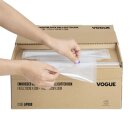 Vogue Vakuumrolle mit Cutterbox, geprägt, 200 mm und 300 mm, 2er-Set