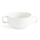 Olympia Whiteware Suppentassen mit Henkeln 40cl (6...