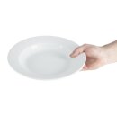 Olympia Whiteware tiefe runde Teller 27cm (6 Stück)
