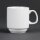 Olympia Whiteware stapelbare Becher 28,4cl (12 Stück)