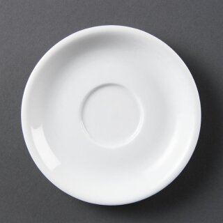 Olympia Whiteware Untertassen für CB469 (12 Stück)