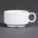 Olympia Whiteware stapelbare Espressotassen 8,5cl (12...