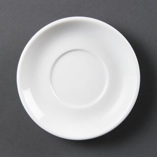 Olympia Whiteware Untertassen für CB471 (12 Stück)